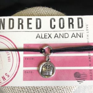 Alex and Ani Kindred Cord Gift Box Silver Bracelet